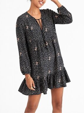 madewell silk paisley dress Madewell